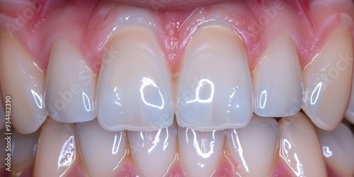 Ceramic Crowns and Veneers in Shade BL2 photo