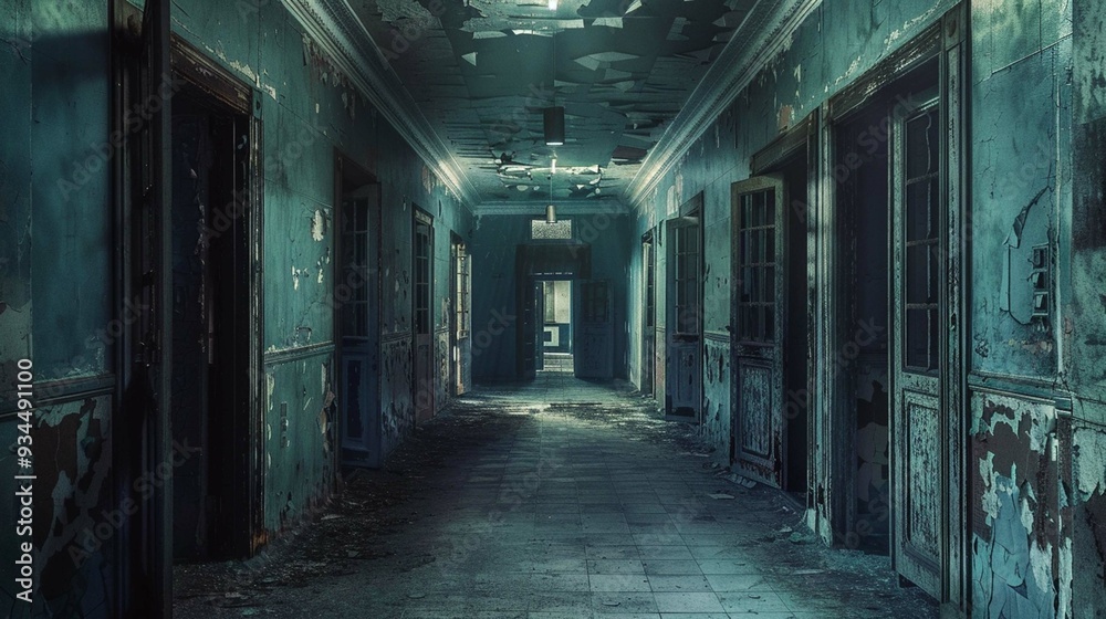 Obraz premium old abandoned building