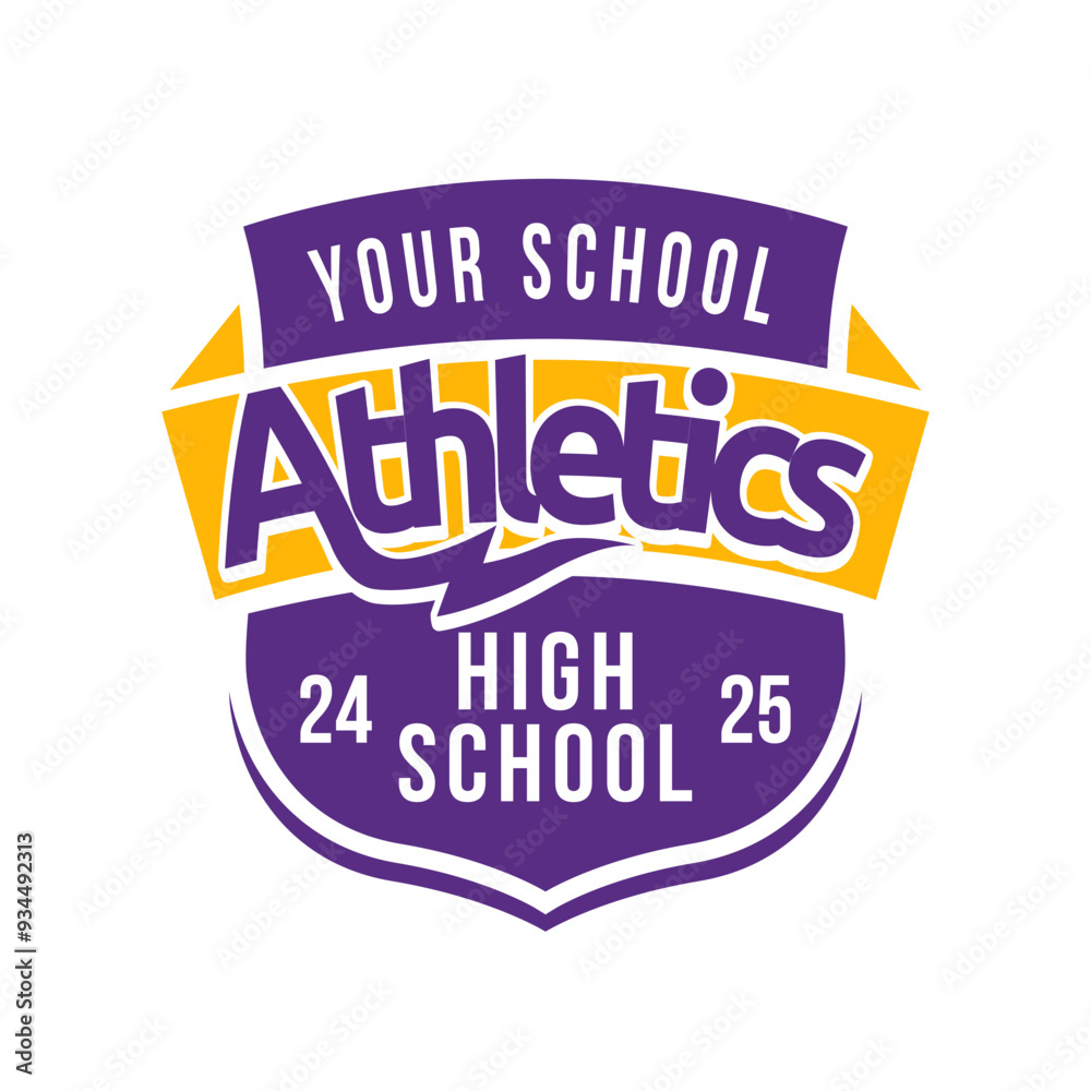 Obraz premium ATHLETICS HIGH SCHOOL