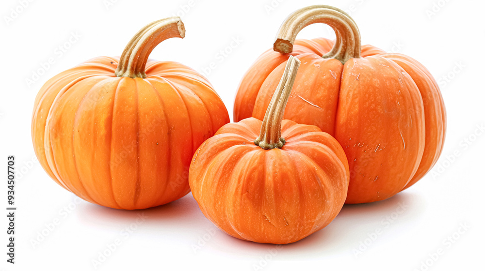 Halloween pumpkins isolated on white background, pumpkin design, autumn vegetable harvest and countryside farmers market Halloween pumpkins isolated on white background, pumpkin design, autumn vegetable harvest and countryside farmers market