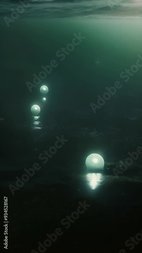 Myterious Underwater Bubbles photo