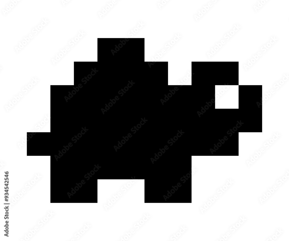 Turtle icon logo pixel art design. sticker fun cute animal cartoon pixel. monochrome retro style art. Turtle icon logo pixel art design. sticker fun cute animal cartoon pixel. monochrome retro style art.