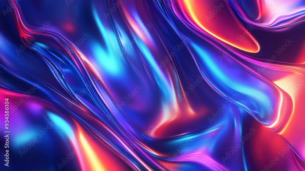Futuristic Iridescent Neon Foil Background Collection for Modern Design Projects Futuristic Iridescent Neon Foil Background Collection for Modern Design Projects