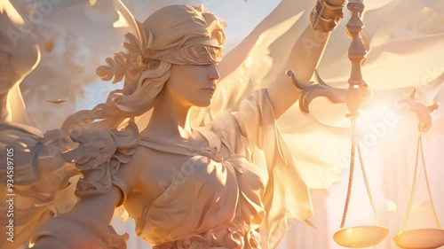 Lady Justice, Symbol of Equality and Fairness