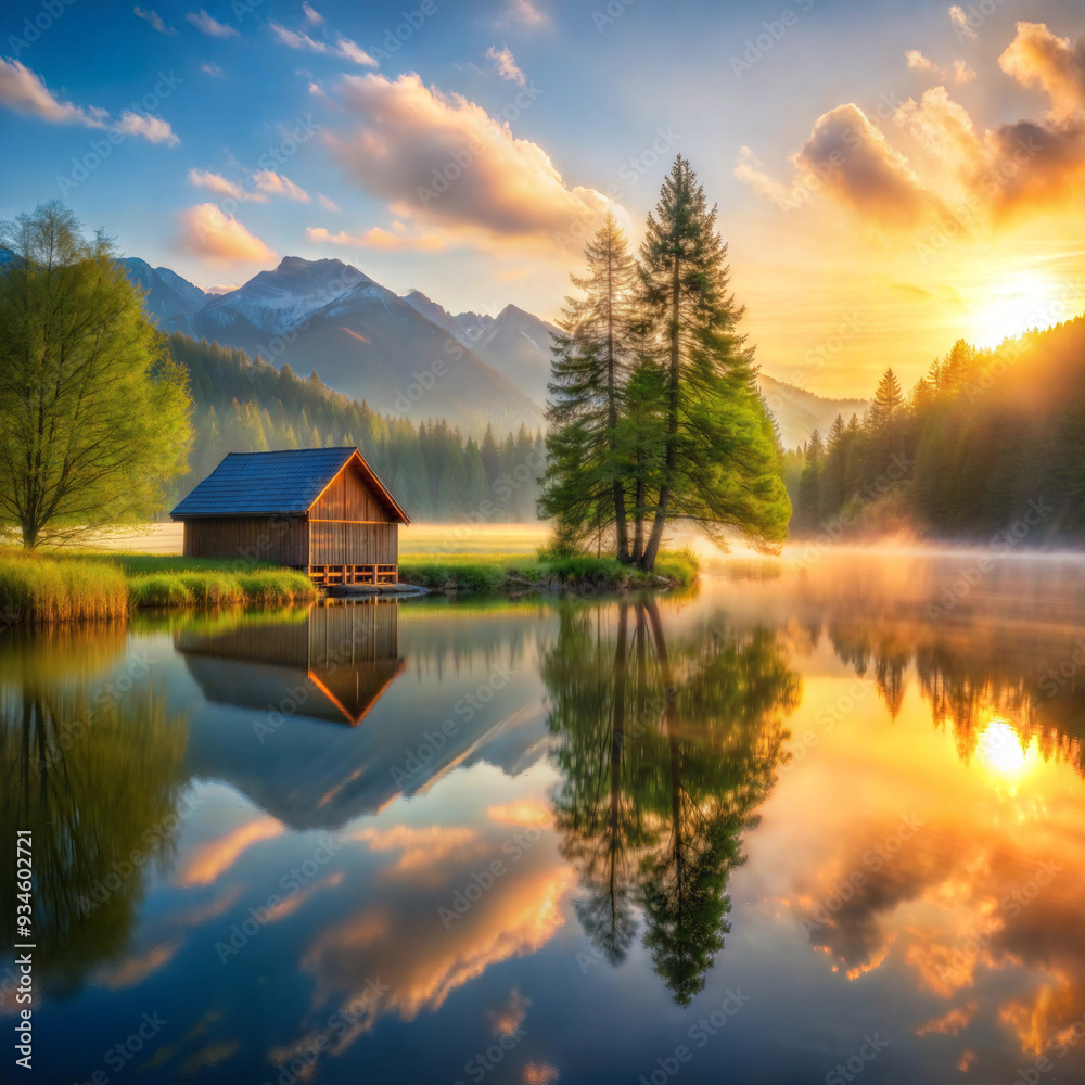 Fototapeta premium soft morning light