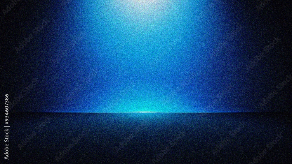 Obraz premium Navy blue grainy texture effect abstract color gradient line background design web banner header poster 