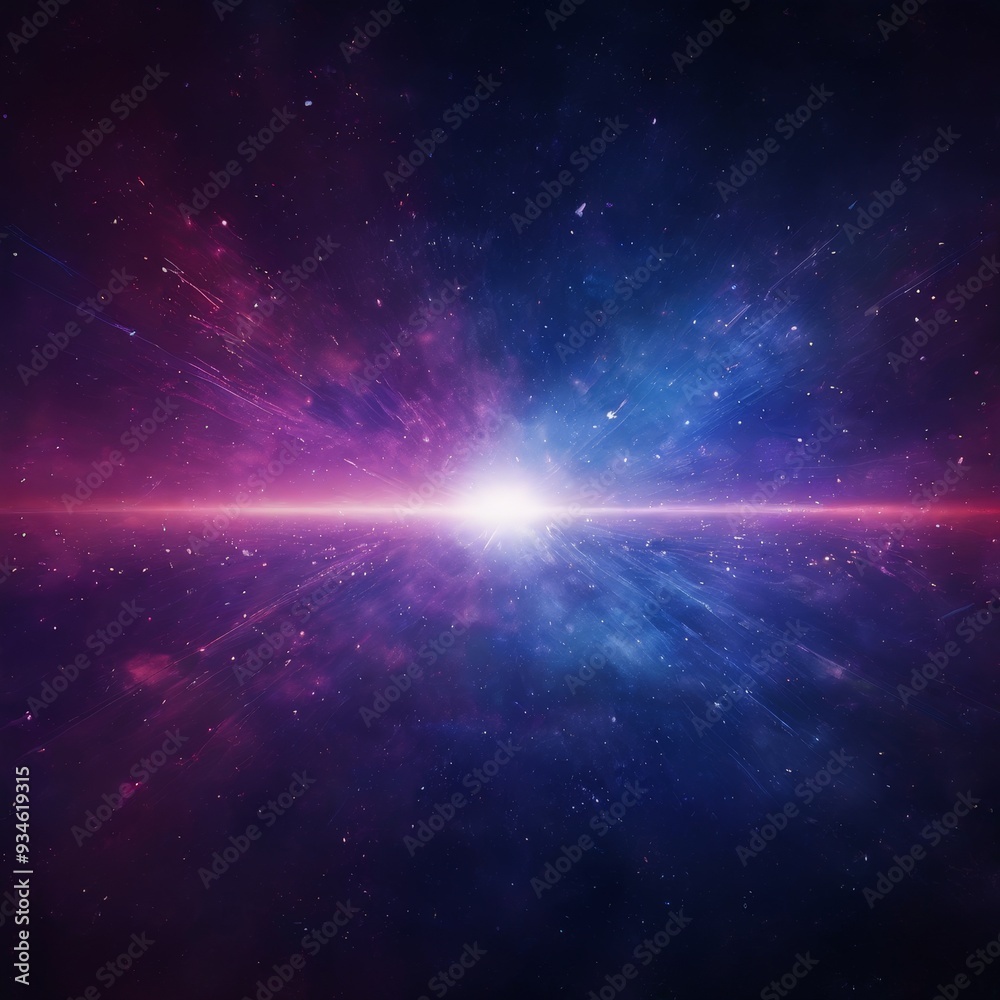 space scene with nebula and stars space scene with nebula and stars
