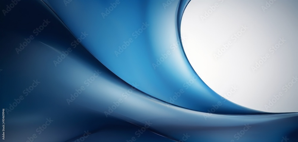 abstract blue background with smooth lines abstract blue background with smooth lines