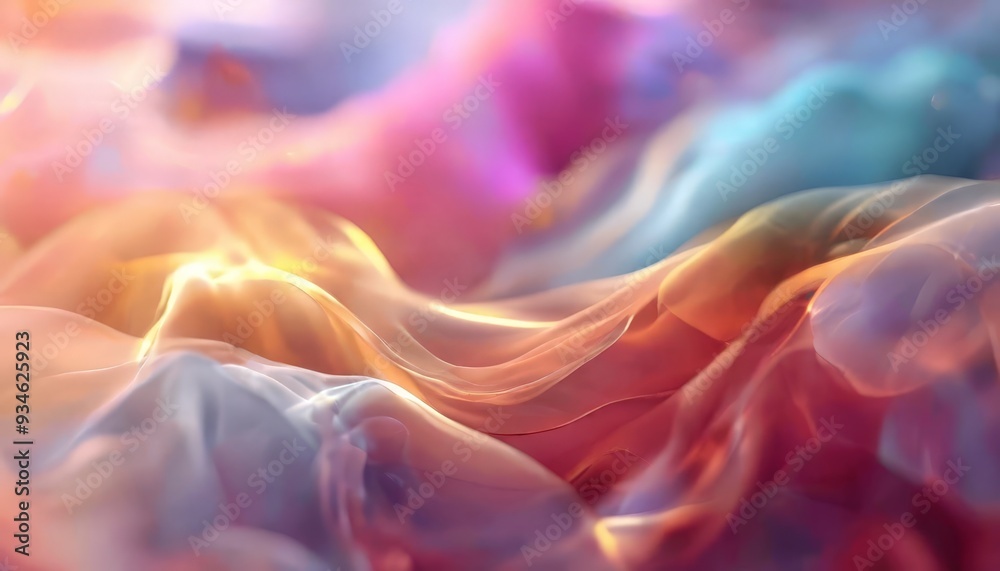 Fototapeta premium abstract background with colorful smoke