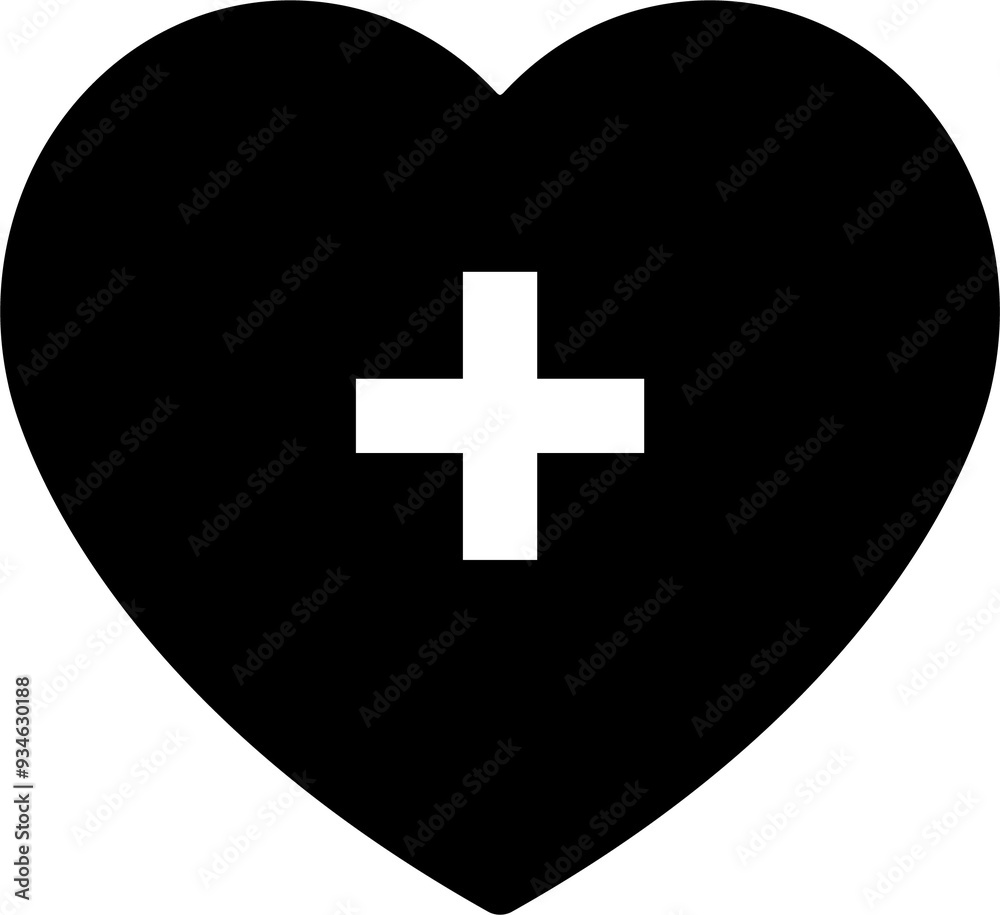 Heart Vector illustration on a transparent background.Premium quality symbols.Glyphs vector icon for concept and graphic design.