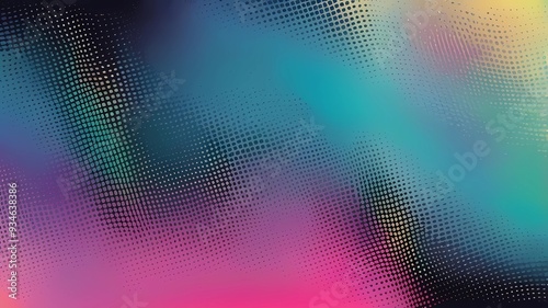 abstract colorful background with dots