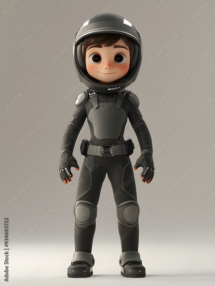 Energetic 3D animated character of a young male stuntman wearing a protective outfit with a helmet and pads performing various dynamic action poses and stunts Energetic 3D animated character of a young male stuntman wearing a protective outfit with a helmet and pads performing various dynamic action poses and stunts