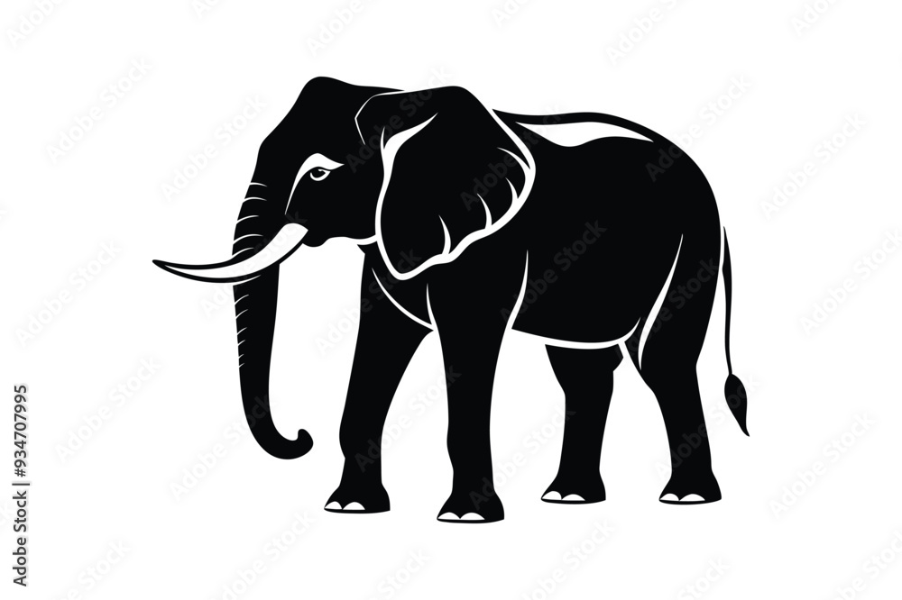 Obraz premium elephant illustration