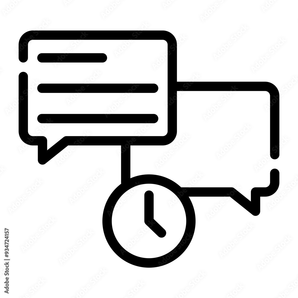 interactive session line icon interactive session line icon