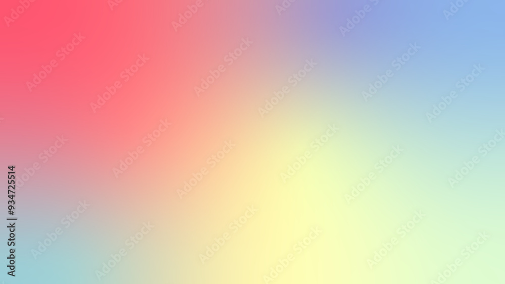 Obraz premium Pastel color theme with soft gradient background. Abstract gradient background illustration. Collection of gradient covers, banners, posters, page illustration design inspiration