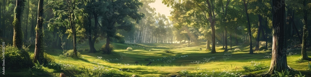 Ample Clearing Surrounded by Trees Ample Clearing Surrounded by Trees