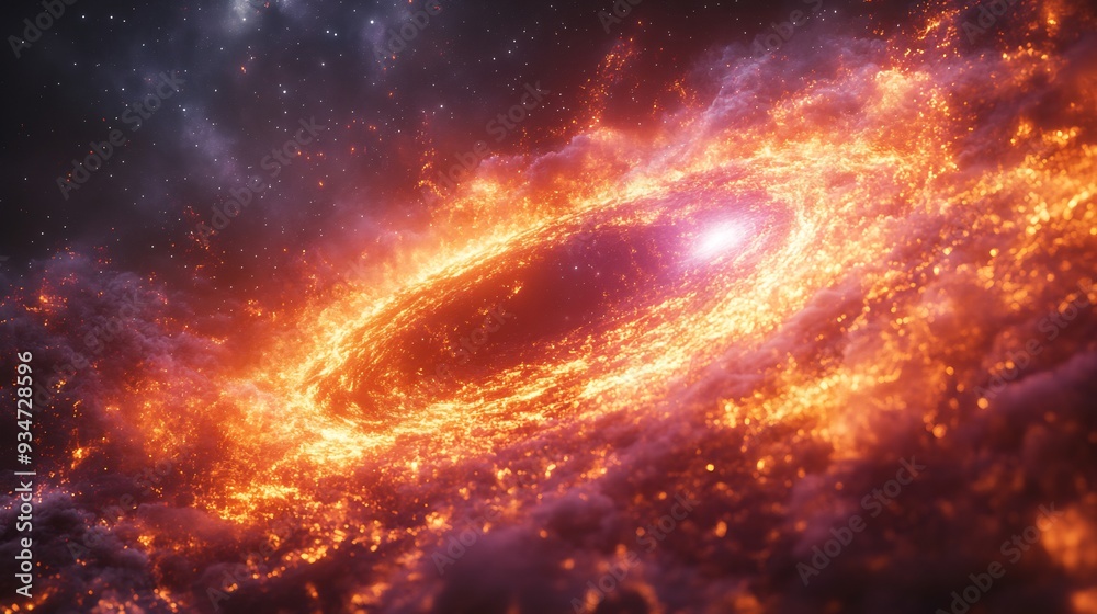 Event horizon of a black hole glowing with 3D Hawking radiation surrounded by 2D ripples in spacetime that blend seamlessly into the cosmic void beyond Event horizon of a black hole glowing with 3D Hawking radiation surrounded by 2D ripples in spacetime that blend seamlessly into the cosmic void beyond