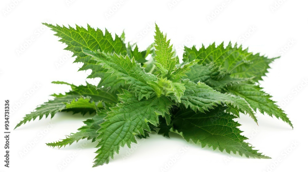 Fresh Green Nettle Leaves Fresh Green Nettle Leaves