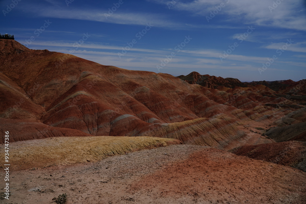 Fototapeta premium Zhangye Danxia Geopark