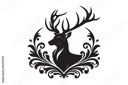 Deer Silhouette Vector