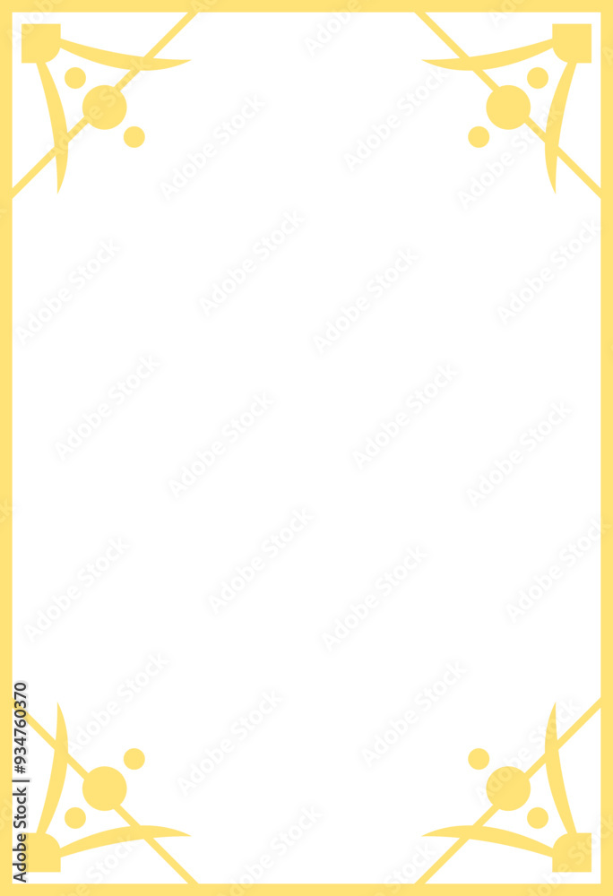 Obraz premium Decorative Ornament Borders and Frames