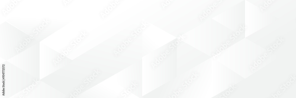 Abstract white Geometric banner design background. Abstract white Geometric banner design background.