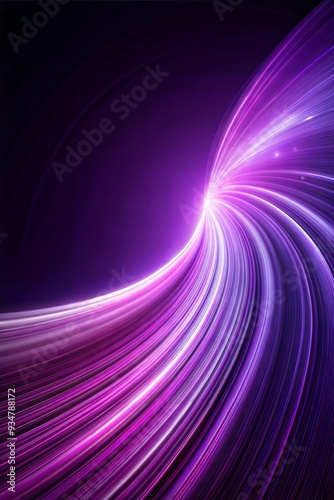 abstract purple background with lines and rays of light