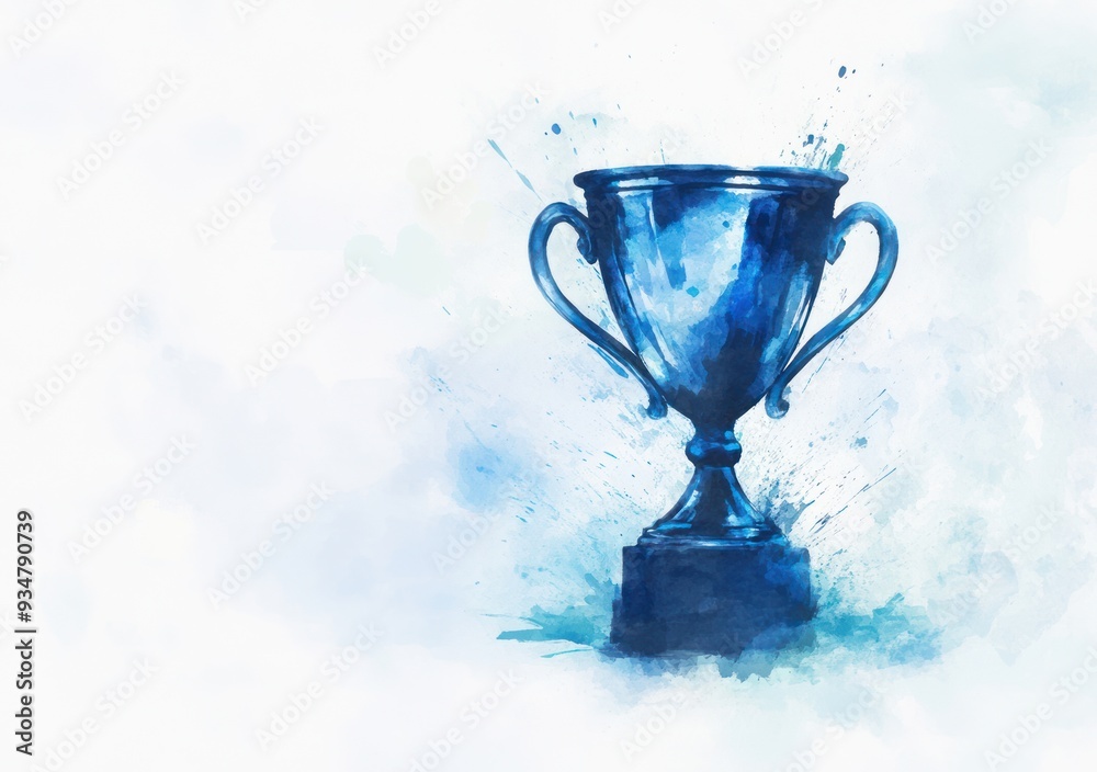Watercolor Trophy Watercolor Trophy