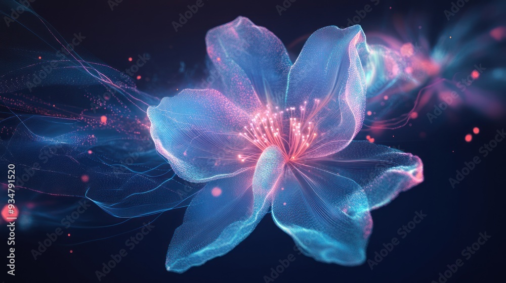 Glowing Flower Glowing Flower