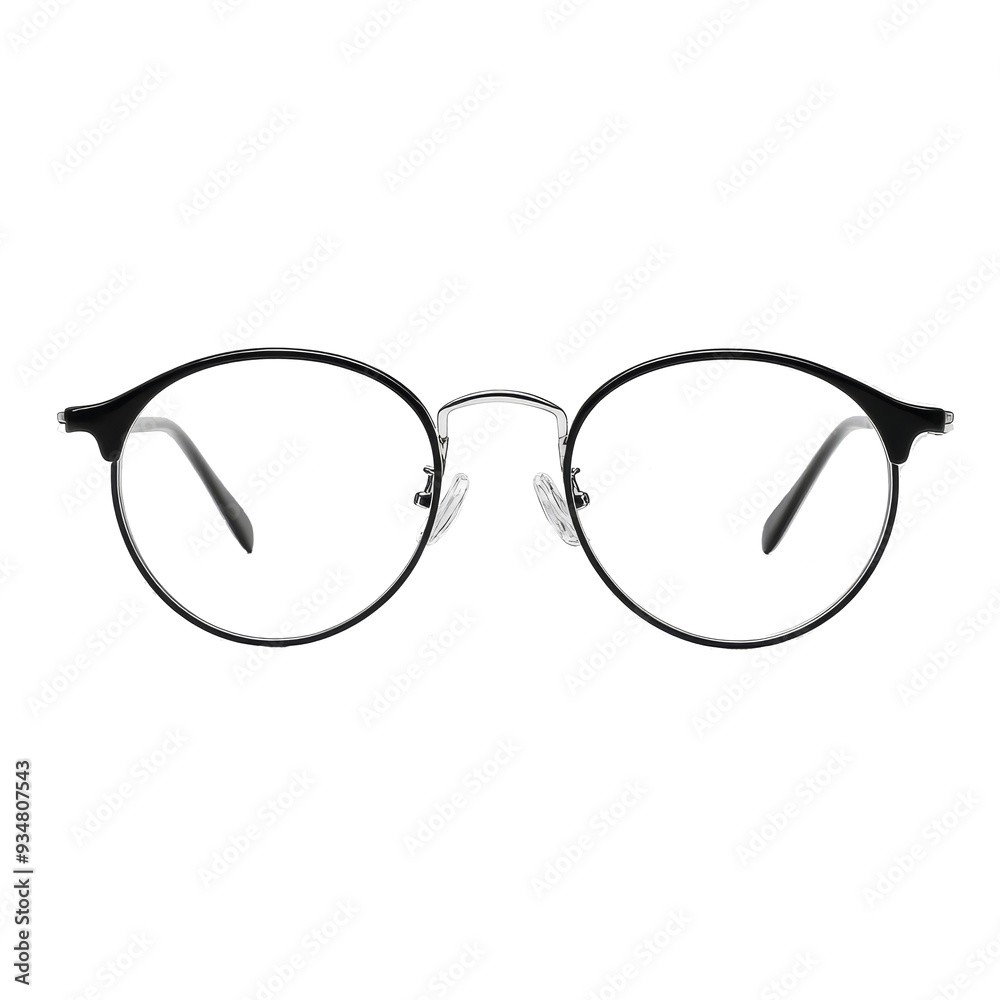 glasses on white background glasses on white background