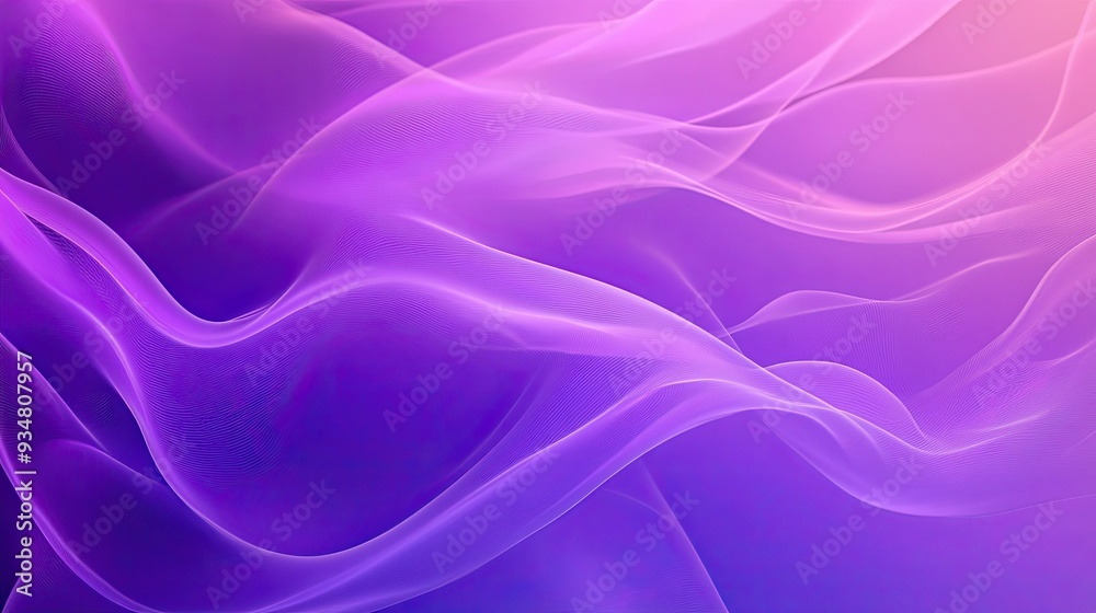 Obraz premium Monochrome purple background with delicate gradient effect luxurious and bold perfect for creative and artistic designs