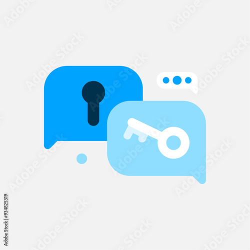security questions for account verification concept illustration flat design. simple modern graphic element for ui, infographic, icon
