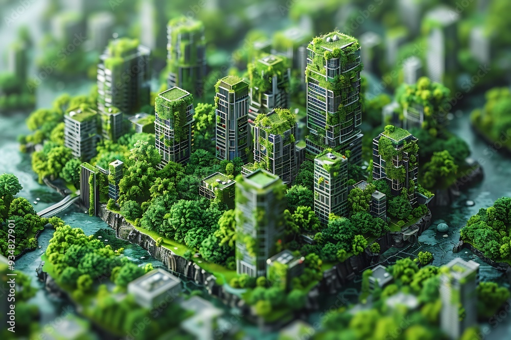 vector-art-depicting-the-benefits-of-green-technology-in-sustainable