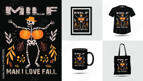 Halloween t-shirt design graphic element vector
