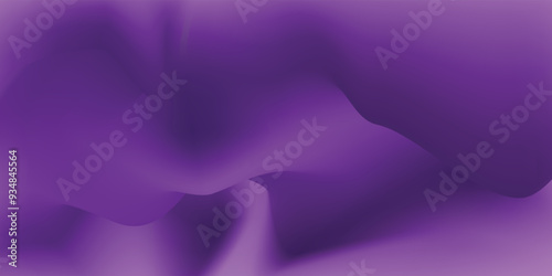 Light purple wave abstract background. Gradient. The surface texture of the fabric is firm. Dark colored background with space for design. arts
