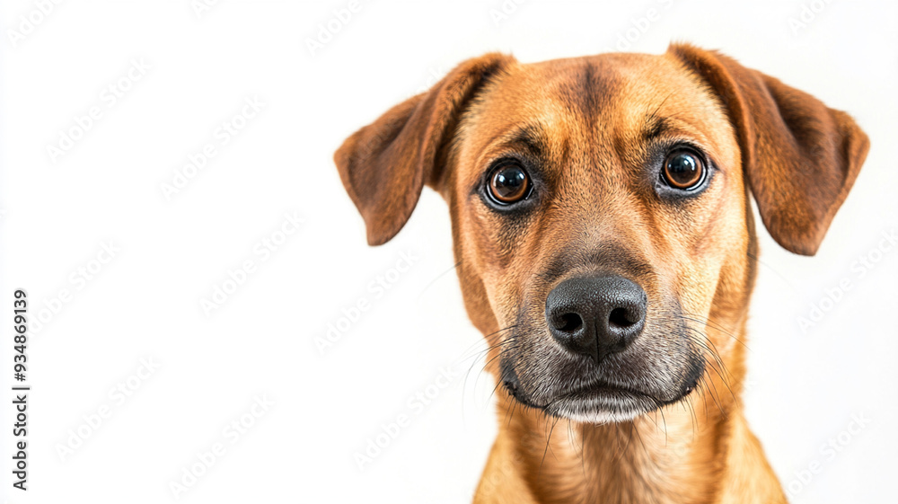 dog with a animal shelter, white background, dog with a animal shelter, white background,