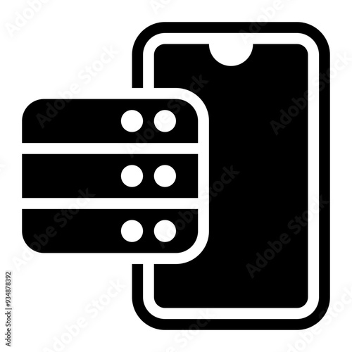 storage, rom, mobile, smartphone rom, smartphone storage, smartphone glyph or solid icon