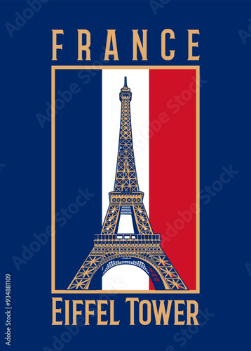 Eiffel Tower illustration