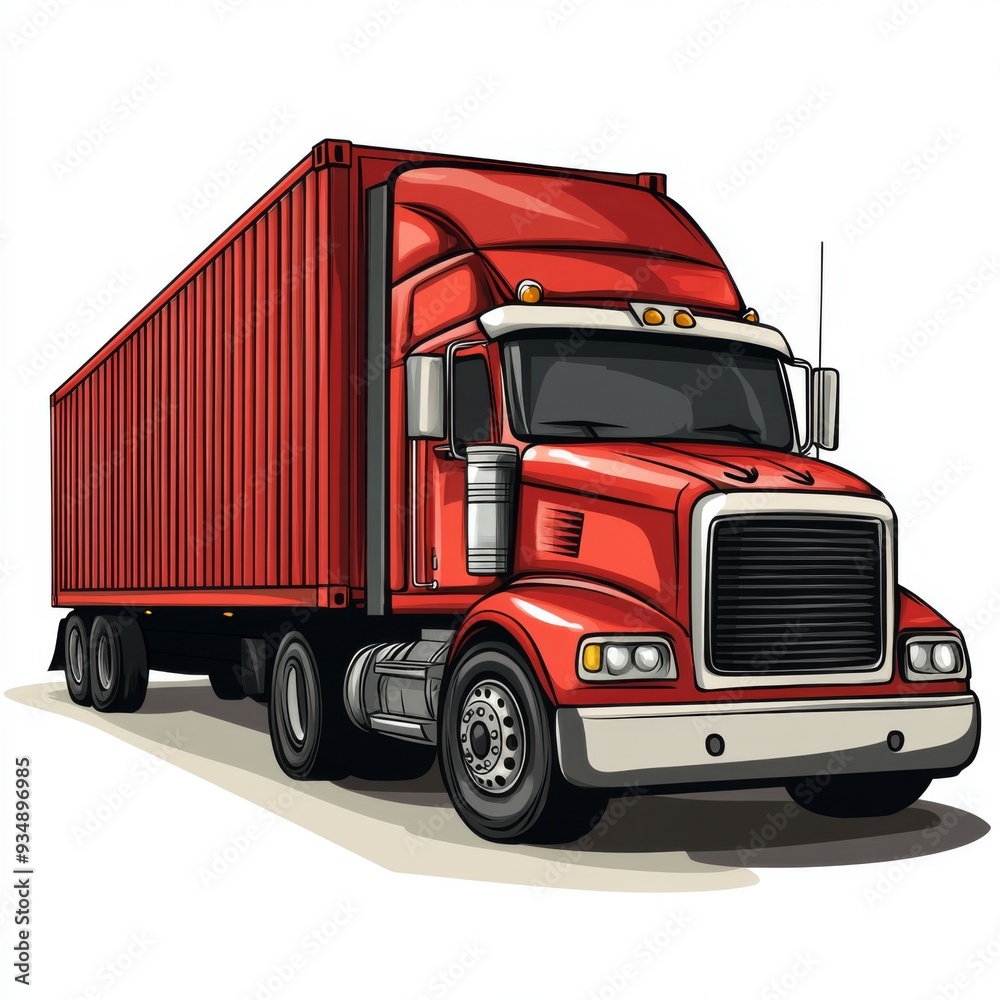 truck, cargo, trailer, transportation truck, cargo, trailer, transportation