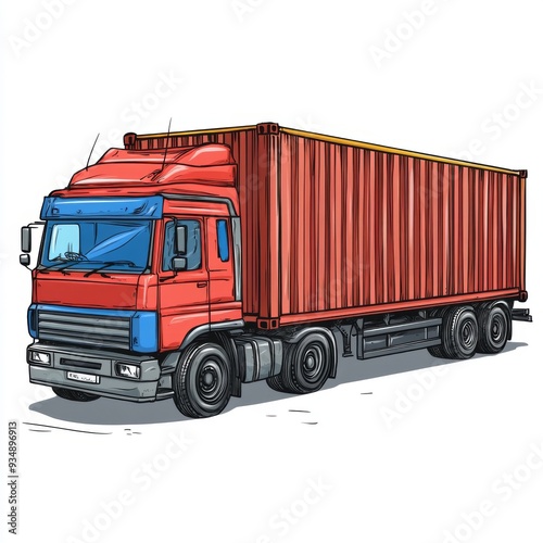 truck, transportation, lorry, transport, car