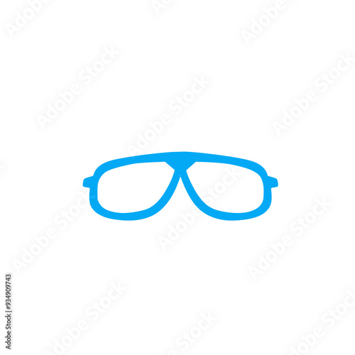 glasses frame vector