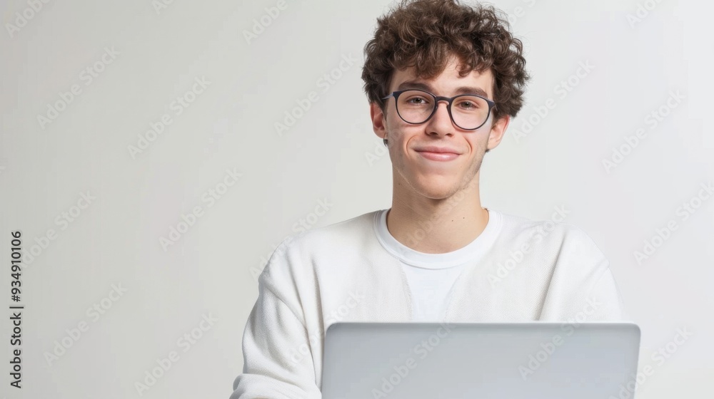 Productive Modern Work Life. Success and technology concept Productive Modern Work Life. Success and technology concept