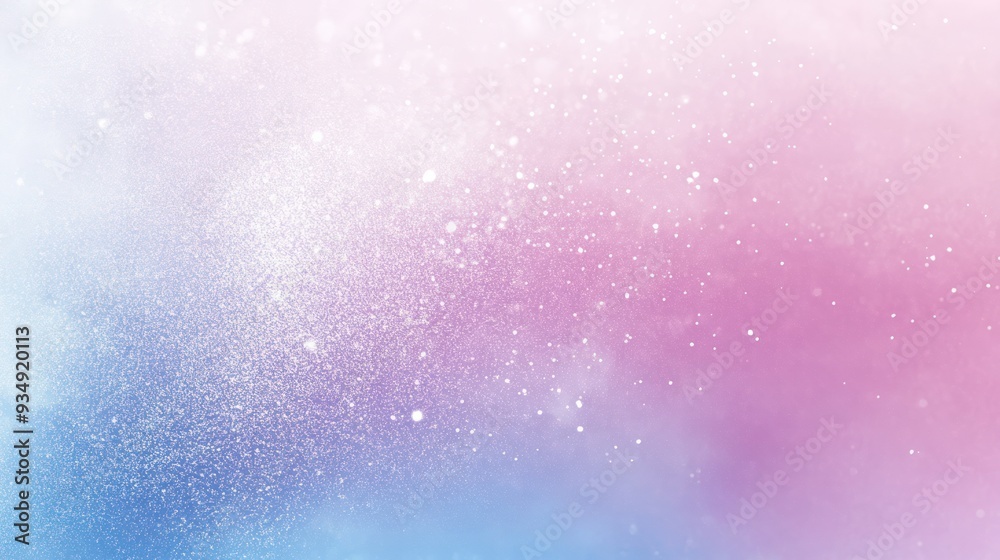 Abstract Pink and Blue Gradient Background with Sparkling Dust Abstract Pink and Blue Gradient Background with Sparkling Dust
