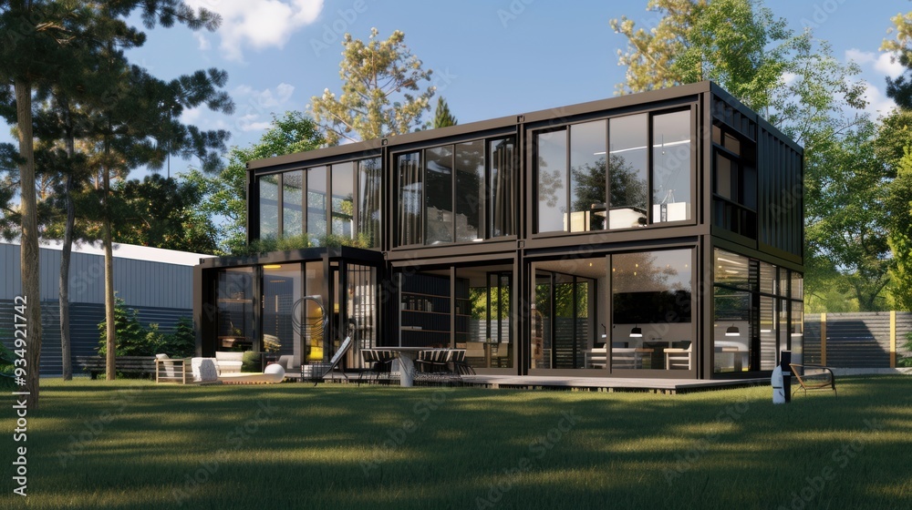 Modern Container Home Modern Container Home