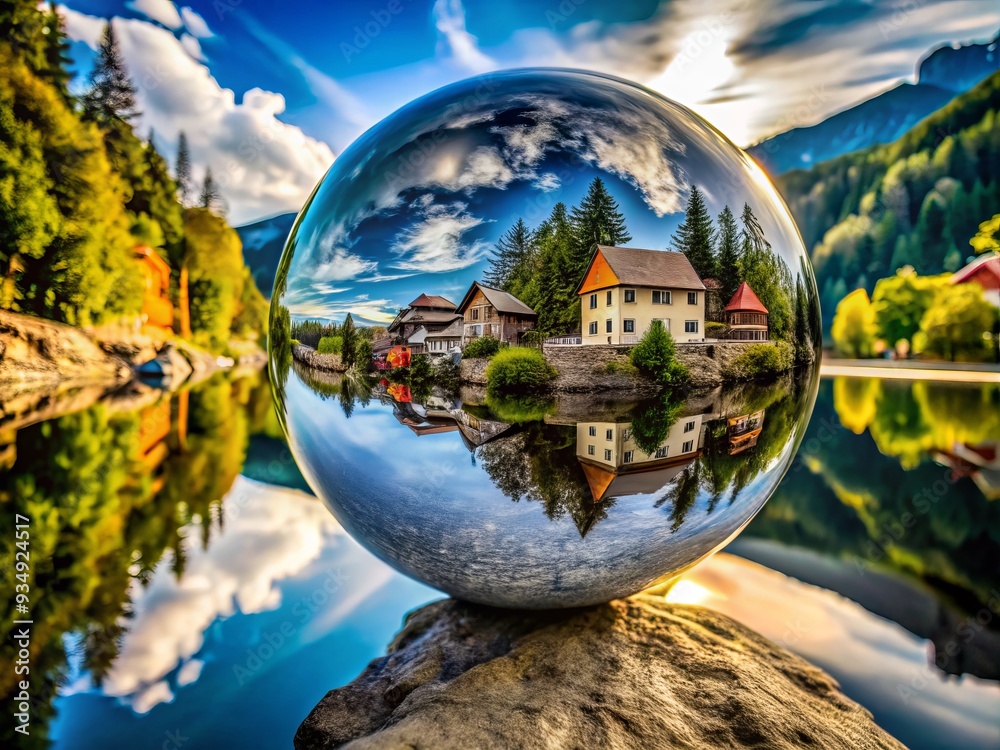 Captivate the viewer with a camera tilted at an angle, capturing a dynamic perspective that invigorates the senses and injects energy into the scene.