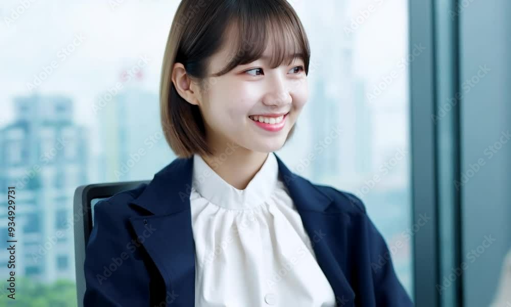 Businesswoman in office Businesswoman in office