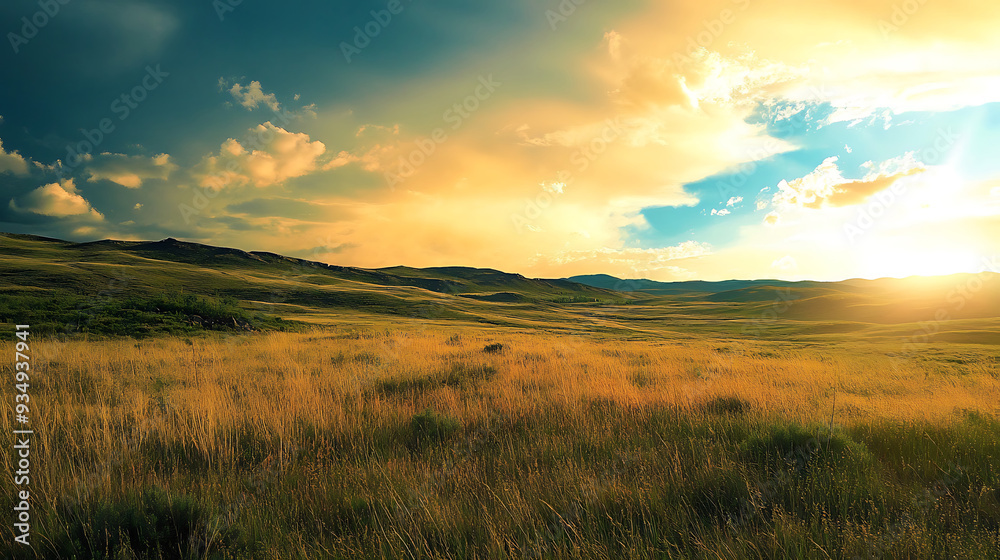 Fototapeta premium field nature