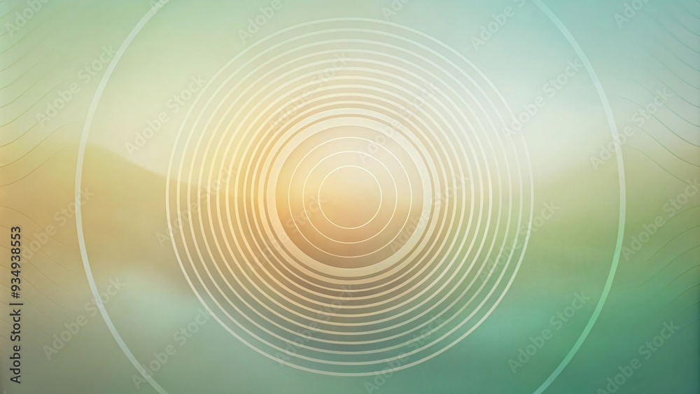 Abstract blue and green spiral pattern with light circles, perfect for design or wallpaper Abstract blue and green spiral pattern with light circles, perfect for design or wallpaper