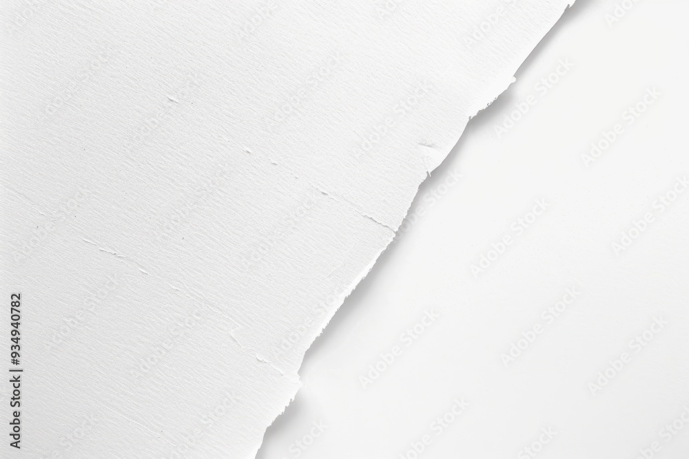 Torn white paper edge background. Torn white paper edge background.