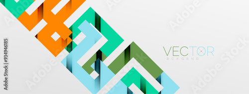 Color bend lines with shadow texture effect. Vector Illustration For Wallpaper, Banner, Background, Card, Book Illustration, landing page